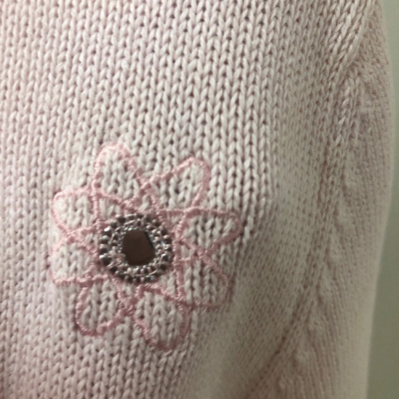GAP SWEATER, girls S, pink 100% Cotton Easter, Spring, Summer, Beautiful Details - Picture 4 of 11